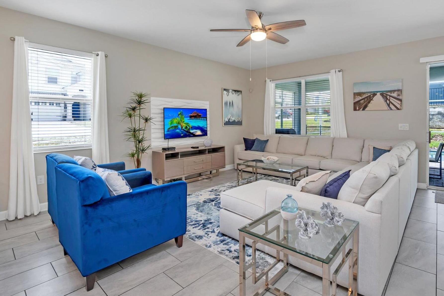8Br Luxury - Sleeps 22 - Near Disney With Pool & Hot Tub! ดาเวนพอร์ต ภายนอก รูปภาพ