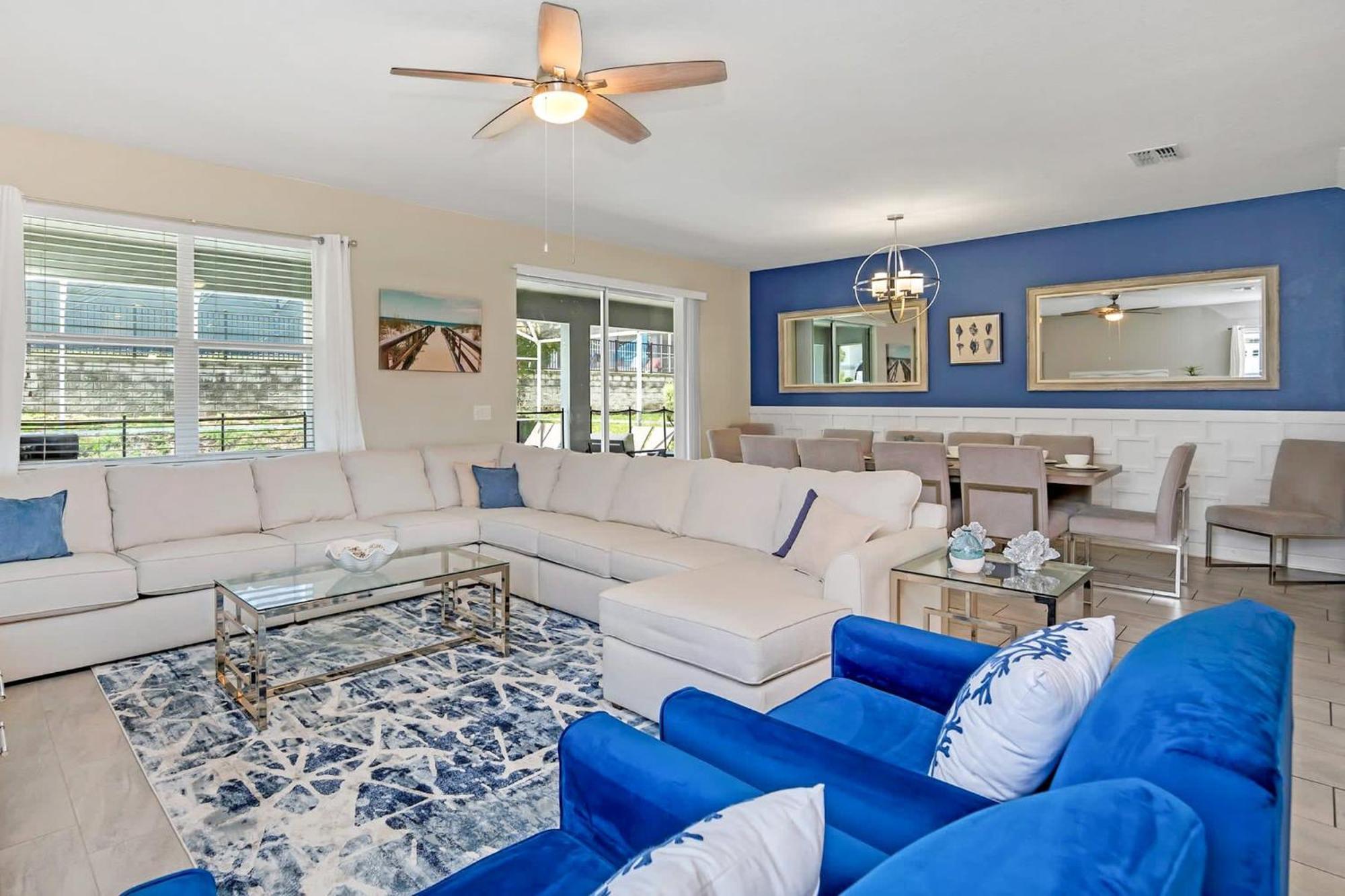 8Br Luxury - Sleeps 22 - Near Disney With Pool & Hot Tub! ดาเวนพอร์ต ภายนอก รูปภาพ